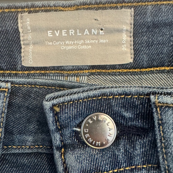 Everlane The Curvy Way-High Skinny Jean Organic Cotton - Picture 2 of 7